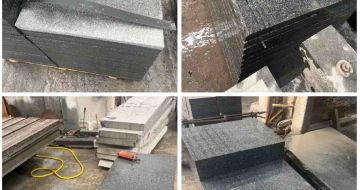 锦州 芝麻黑地铺石材