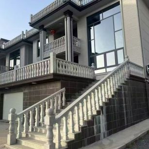 锦州 芝麻白别墅阳台栏杆，楼梯栏杆
