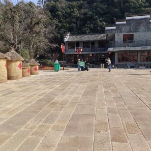 锦州仿古石铺装效果