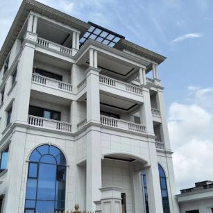 锦州芝麻白别墅干挂效果展示