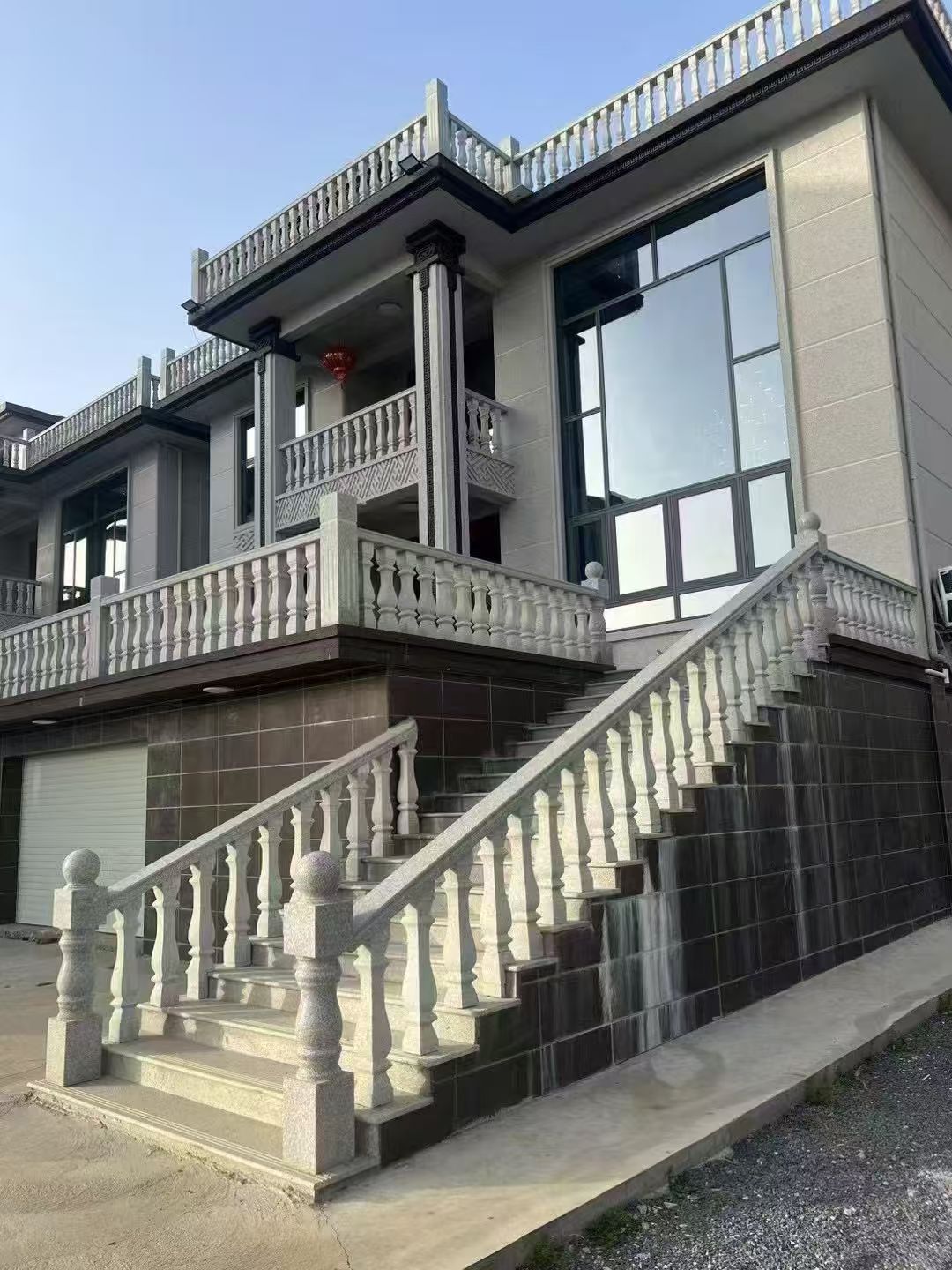 锦州 芝麻白别墅阳台栏杆，楼梯栏杆