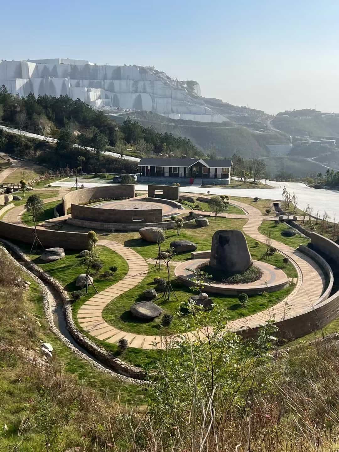 锦州仿古石铺装整体效果