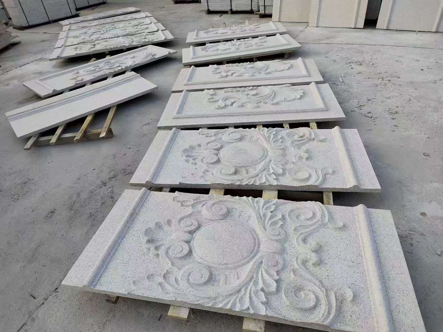 锦州 芝麻白干挂雕花板