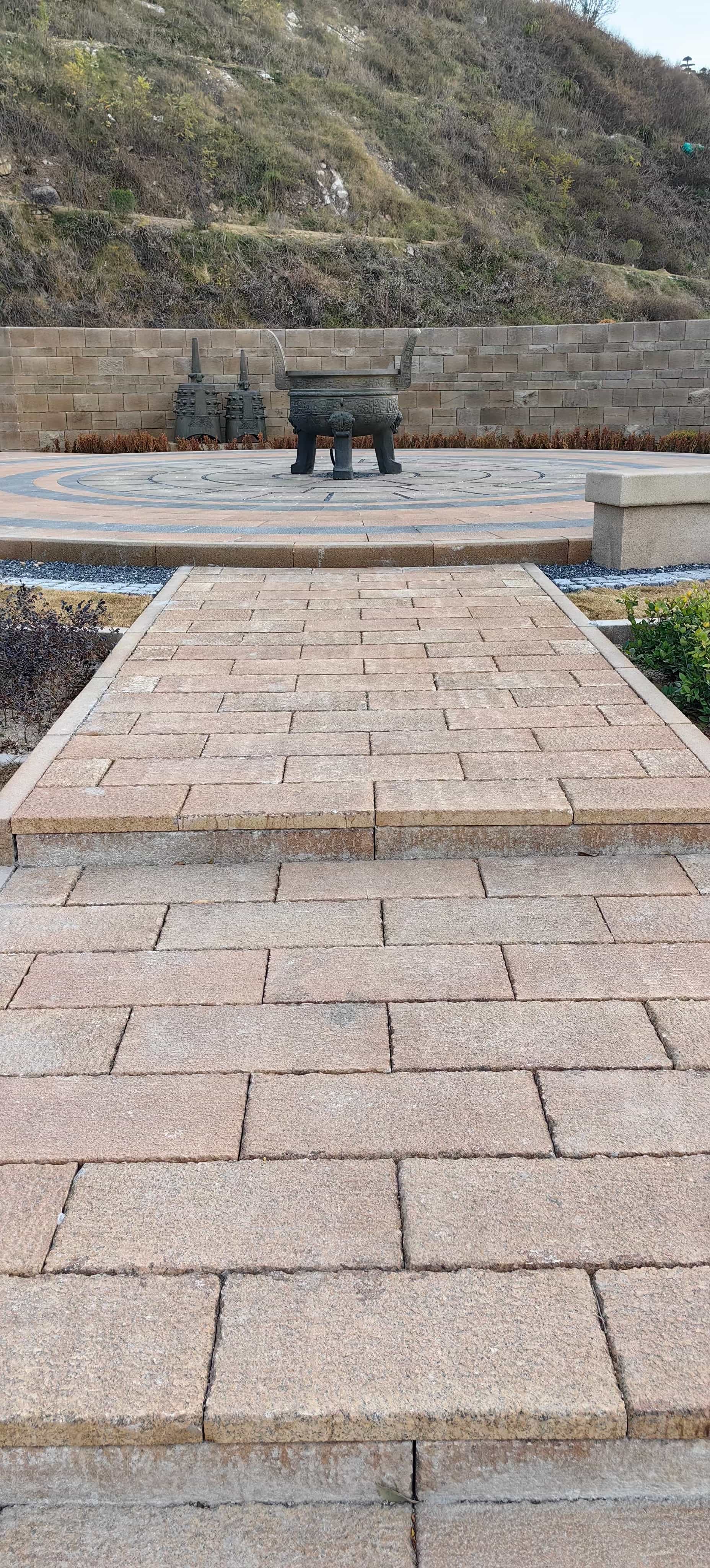 锦州仿古石铺装效果