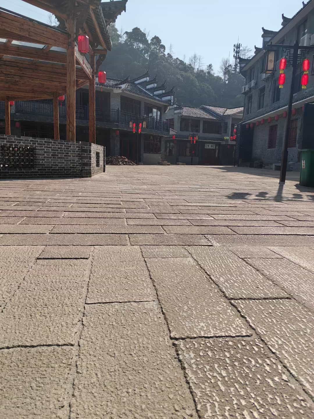 锦州仿古石铺装效果