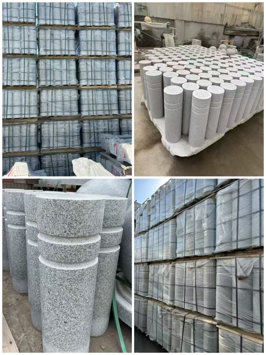 锦州 芝麻白花岗岩挡车柱、隔离柱多少钱